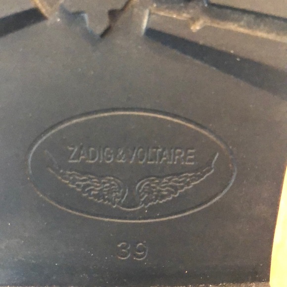 Zadig & Voltaire 'Ginger' Ranger Leather Boots - Picture 8 of 8